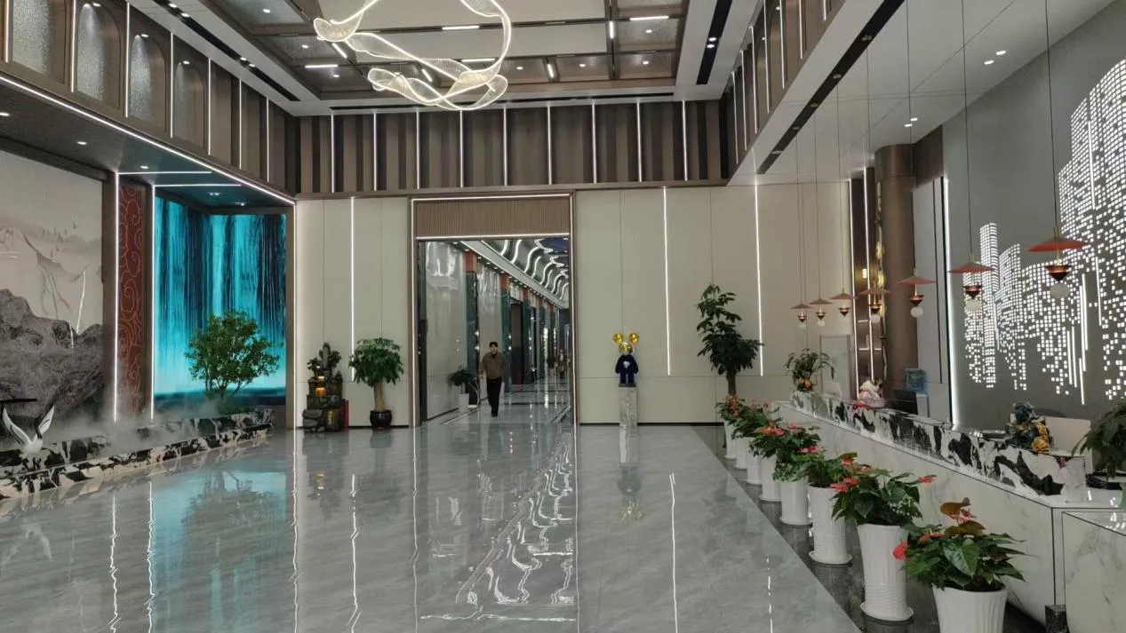 Парадигма применения декоративных материалов, сочетающая неокитайский стиль112